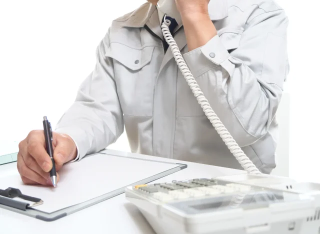 依頼から作業完了までのステップと準備事項