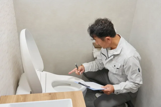 トイレの水位低下とコポコポ音の修理費用はどれくらいかかる?