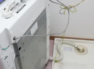 洗濯機の排水がつまった